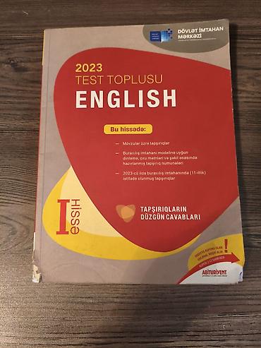 İngilis dili Testlər 5-ci sinif, DİM, 1-ci hissə, 2023 il lalafo.az -da İngilis dili Testlər 5-ci sinif, DİM, 1-ci hissə, 2023 il