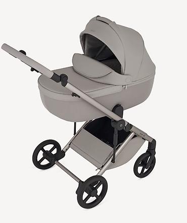 Коляски: Коляска, Anex, цвет - Серебристый, Б/у, Самовывоз — 5