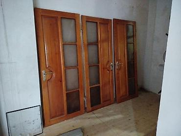 Otaq qapıları: Qonaq otağı üçün Yeni Otaq qapısı 90x205 sm Şəbəkə ilə, Zəmanətsiz, Ödənişli quraşdırma, Ünvandan götürmə — 15