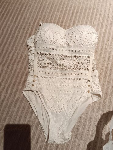 kupaći kostimi h: XL (EU 42), Single-colored, color - White