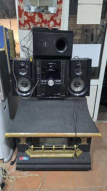 ps5 slim digital: Panasonic SC-VK660 DVD Stereo System - Komplekt: mərkəzi blok (DVD — 1