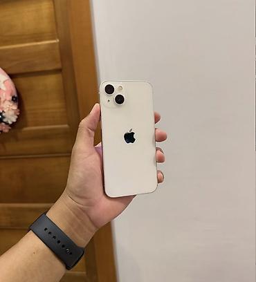 IPhone 13, 128 GB, Ağ, Zəmanət, Simsiz şarj, Face ID lalafo.az -da IPhone 13, 128 GB, Ağ, Zəmanət, Simsiz şarj, Face ID