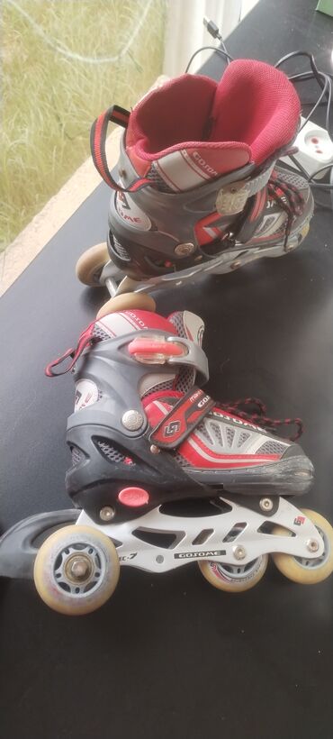 детские шлемы для скейтборда: GOSOME uşaq roller konkiləri Размер 30-33 - Tənzimlənən ölçü: çəkmənin