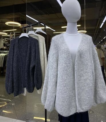 нижние беле: Кардиган, Жип, Кыска модель, Күз-жаз, Оверсайз