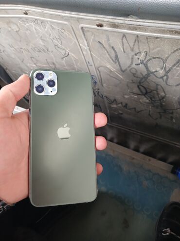 iphone dubay versiyasi: IPhone 11 Pro Max, 512 GB, Yaşıl