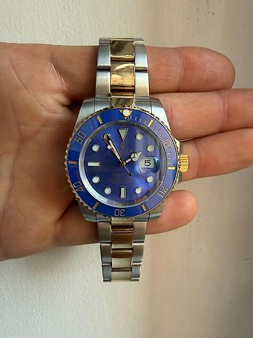 lil solid 2 plus: Rolex Submariner Date – mavi siferblat və mavi seramik bezel - — 2
