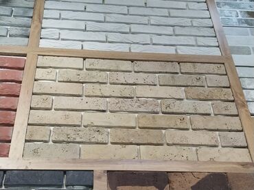 ideal kafel metlax: Dekorativ divar üzlüyü – kərpic fakturalı panellər - Material