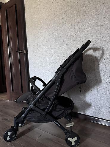 детские мир: Прогулочная коляска Babygrace, цвет черный. - Легкая складная модель — 2