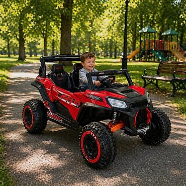 baletanke srbija: Džip UTV dvosed 12V, 2 motora – Crveni Šifra proizvoda — 1