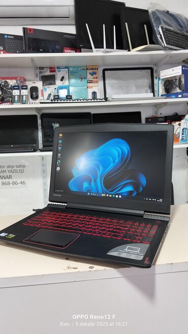 Lenovo: İşlənmiş Lenovo Legion, 15.6 ", Intel Core i7, 512 GB, Ünvandan götürmə — 1
