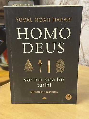 kitab derslik: Məhsul: Kitab – “Homo Deus: Yarının qısa bir tarixi” Müəllif: Yuval — 1