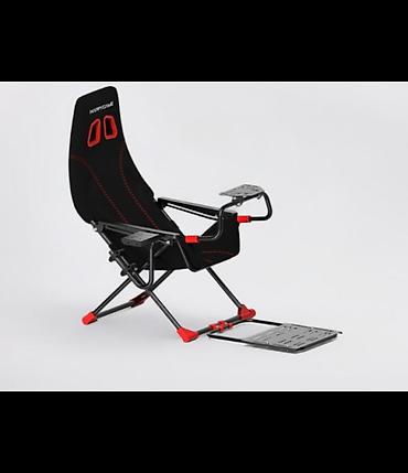 Игровые кресла: Игровое кресло, Новый, Без колесиков, цвет - Черный — 2
