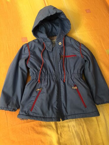kozne jakne sa krznom: Odlična dečja jaknica br.86, topla, postavljena krznom