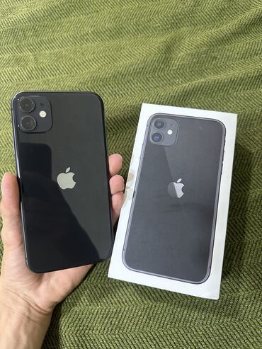 куплю айфон 6 бу: IPhone 11, Б/у, 128 ГБ, Черный, Кабель, 73 %