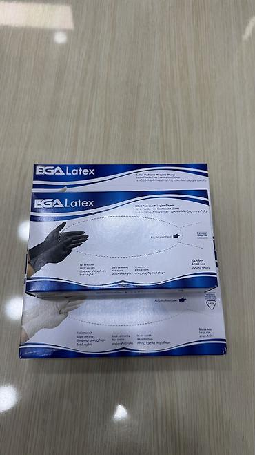 agardici maskalar: EGA latex pudrasiz elcek Razmerler Qara nitril S Latex pudrasız S L — 5