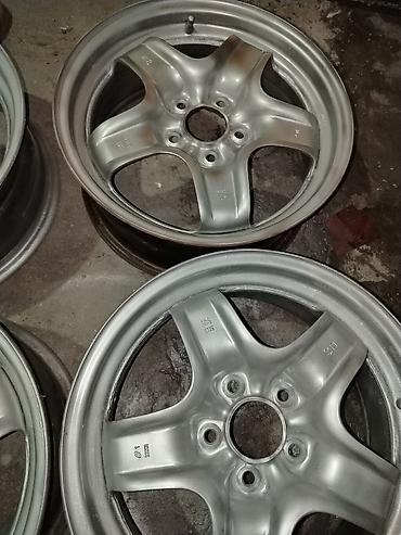 Disklər: 4 ədəd yüngül lehimli disk dəsti Opel haşin üstünde gələn zavod disqi — 4