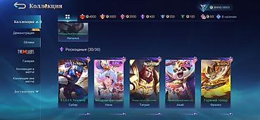 спан: Игровой аккаунт Mobile Legends: Bang Bang Характеристики профиля: - — 3