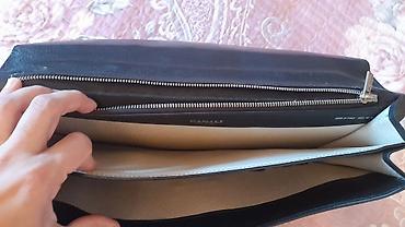 Çantalar: CANALI kişi sənəd çantası – İtaliyada hazırlanıb. - Material — 4