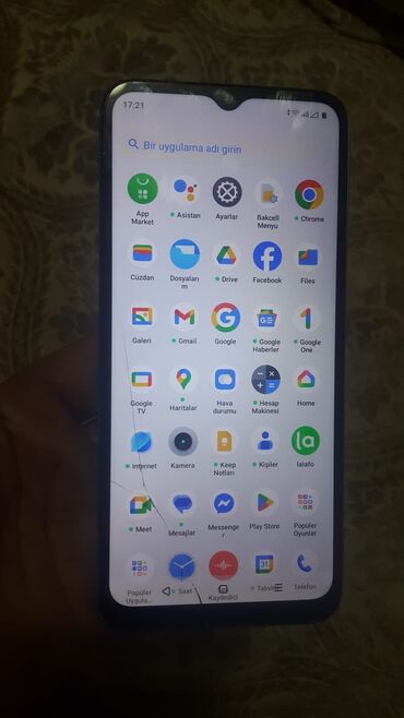 işlənmiş notebook satışı: Realme C30s, Битый