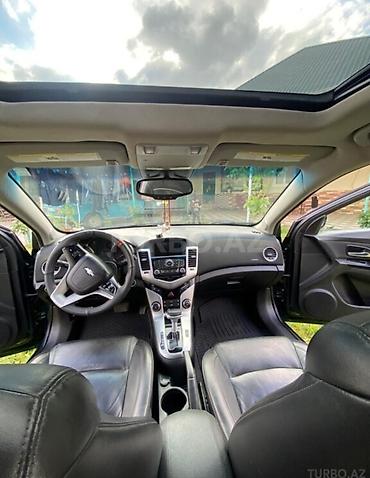 gəncə masinlar: Chevrolet Cruze RS sedan - Kuzov: 4 qapılı sedan, tünd yaşıl rəng - RS — 7