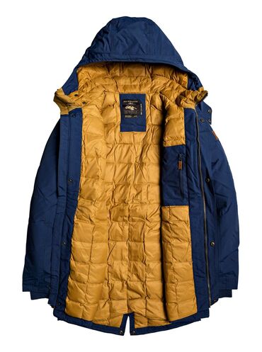 Куртки: Куртка quiksilver mission block iron gate сноубордическая куртка — 13