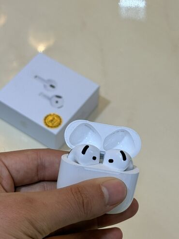 qab yigan: İşlənmiş Simsiz (Bluetooth) Qulaqcıqlar, Apple, rəng - Ağ