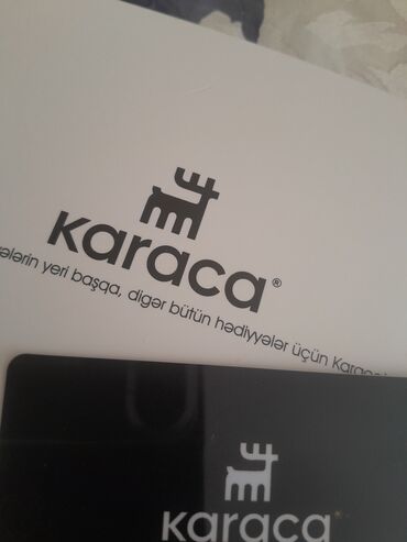 Ev üçün digər mallar: Məhsul: Karaca hədiyyə kartı Təsvir: - Karaca brendinə məxsus