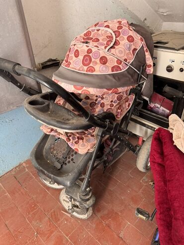 прогулочные коляски с рождения: Коляска, цвет - Розовый