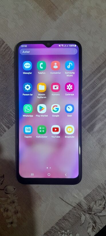 samsung a101 qiymeti azerbaycanda: Samsung Galaxy A03, 64 GB, rəng - Göy, Face ID
