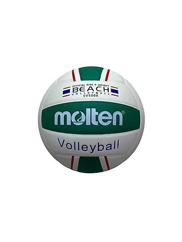 ay topu: №: 8713 Məhsulun adı: Voleybol topu Molten SM-12, ağ/yaşıl Brend — 1