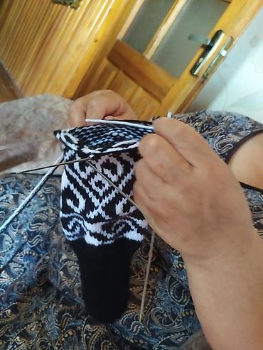 Вязанные изделия: 🧶 Xəyal edin, biz toxuyaq! Corab, köynək, şalvar, papaq, şərf, əlcək — 5