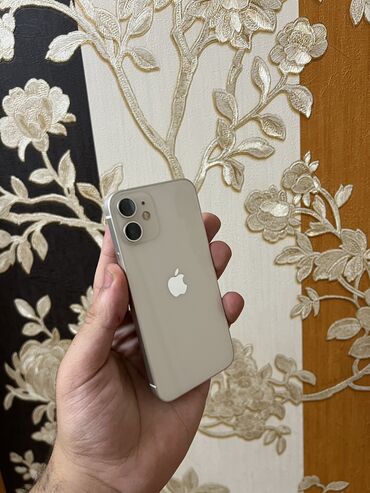 Apple iPhone: IPhone 12 mini, 128 GB, White Titanium, Zəmanət, Kredit, Simsiz şarj