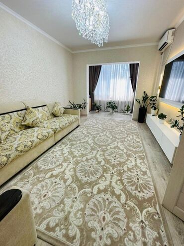 квартиры в токмоке: 3 комнаты, 63 м², 105 серия, 5 этаж, Евроремонт