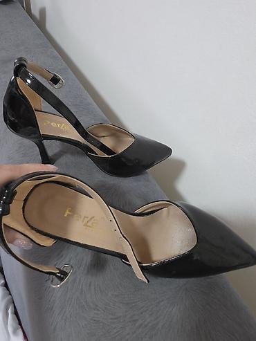 kožne cizme: Elegantne ženske cipele na štiklu – Perla - Model: d’Orsay salonke sa — 2