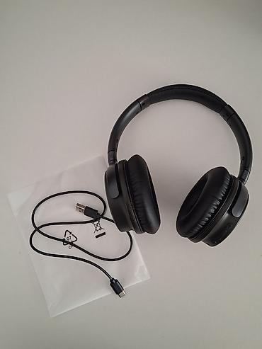 Qulaqcıqlar: İşlənmiş Simsiz (Bluetooth) Qulaqcıqlar, rəng - Qara — 1