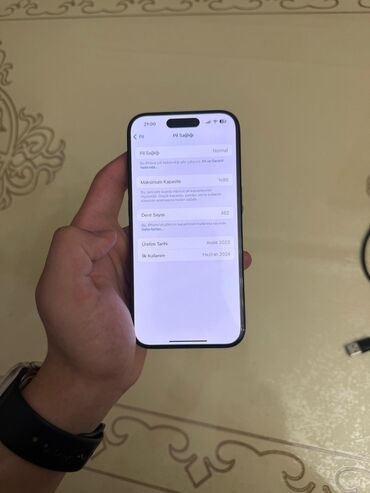 i̇pad mini 5: IPhone 15 Pro, Blue Titanium, Face ID