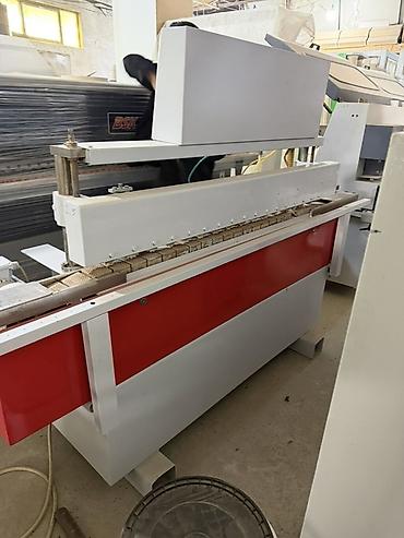Оборудование для производства: PVC dəzgahı – kənar emalı və yapışdırma işləri üçün qazıması var - — 1