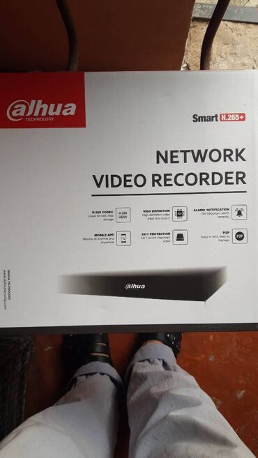аудио ресивер: Yeni NVR Dahua 8 port