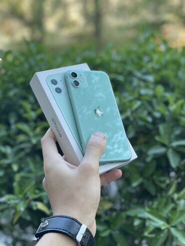 купить iphone: IPhone 11, 64 ГБ, Зеленый, Беспроводная зарядка, Face ID