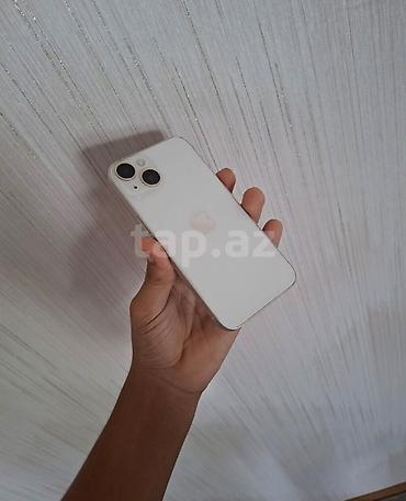 IPhone 14, 128 GB, Ağ, Simsiz şarj, Face ID, Sənədlərlə