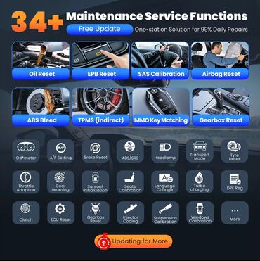Alati za automobile: Thinkcar ThinkScan 689BT OBD2 Dijagnostički skener Puni sistem 34 — 6