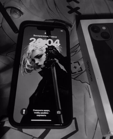 фен для телефона: IPhone 13, Черный, Чехол