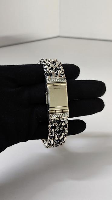 Серебряные браслеты: Мужской браслет-Император Браслет "Император" Серебро 925 проба Вес — 11