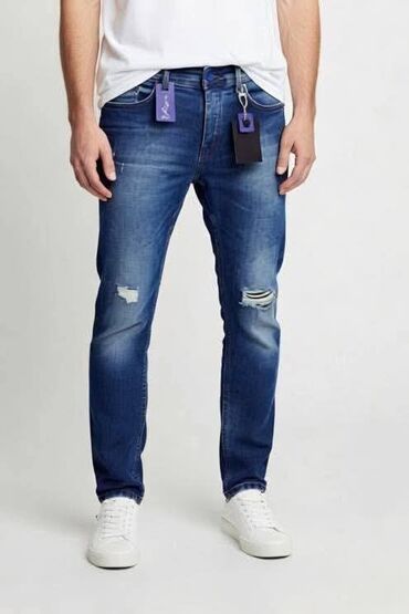 Farmerke: Muške skinny/slim-fit farmerke Veličine od 31-38 - Moderni kroj: uske — 4