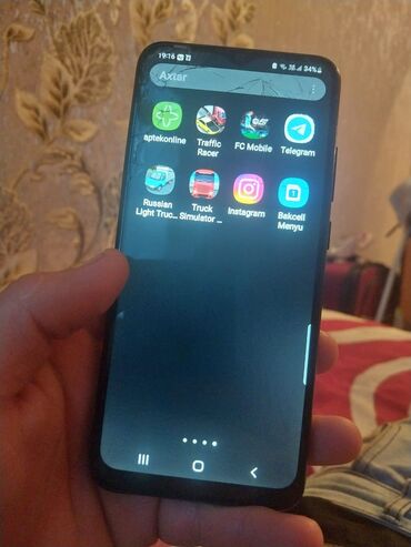 samsung s5 ekran: Samsung A02 S, 32 GB, rəng - Qara, Barmaq izi
