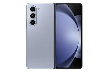 б.у ноутбуки: Samsung Galaxy Z Fold 5, Б/у, 256 ГБ, цвет - Голубой, 1 SIM — 1