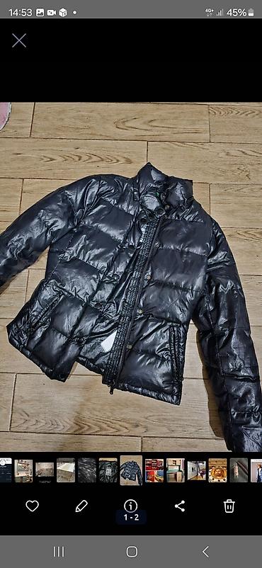 deri kurtka: Puxovik kurtka, Benetton, S — 1