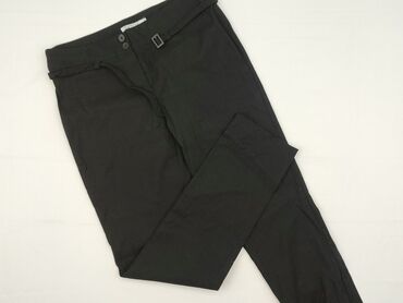 spodnie joggery moro damskie: QUIOSQUE, Material trousers for women, size M (EU 38)