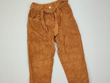 pomarańczowe legginsy: Niemowlęce spodnie materiałowe, 9-12 m, 74-80 cm, Orchestra, stan - Bardzo dobry