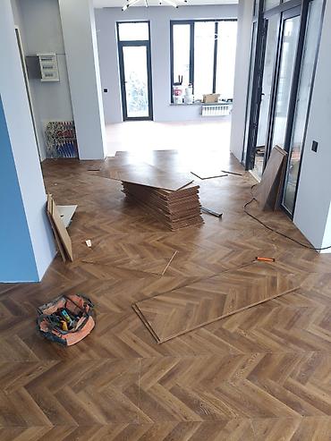 construction work: Укладка пола, Монтаж напольных плинтусов, Стяжка пола | Ковролин, Ламинат, Паркет Больше 6 лет опыта — 6